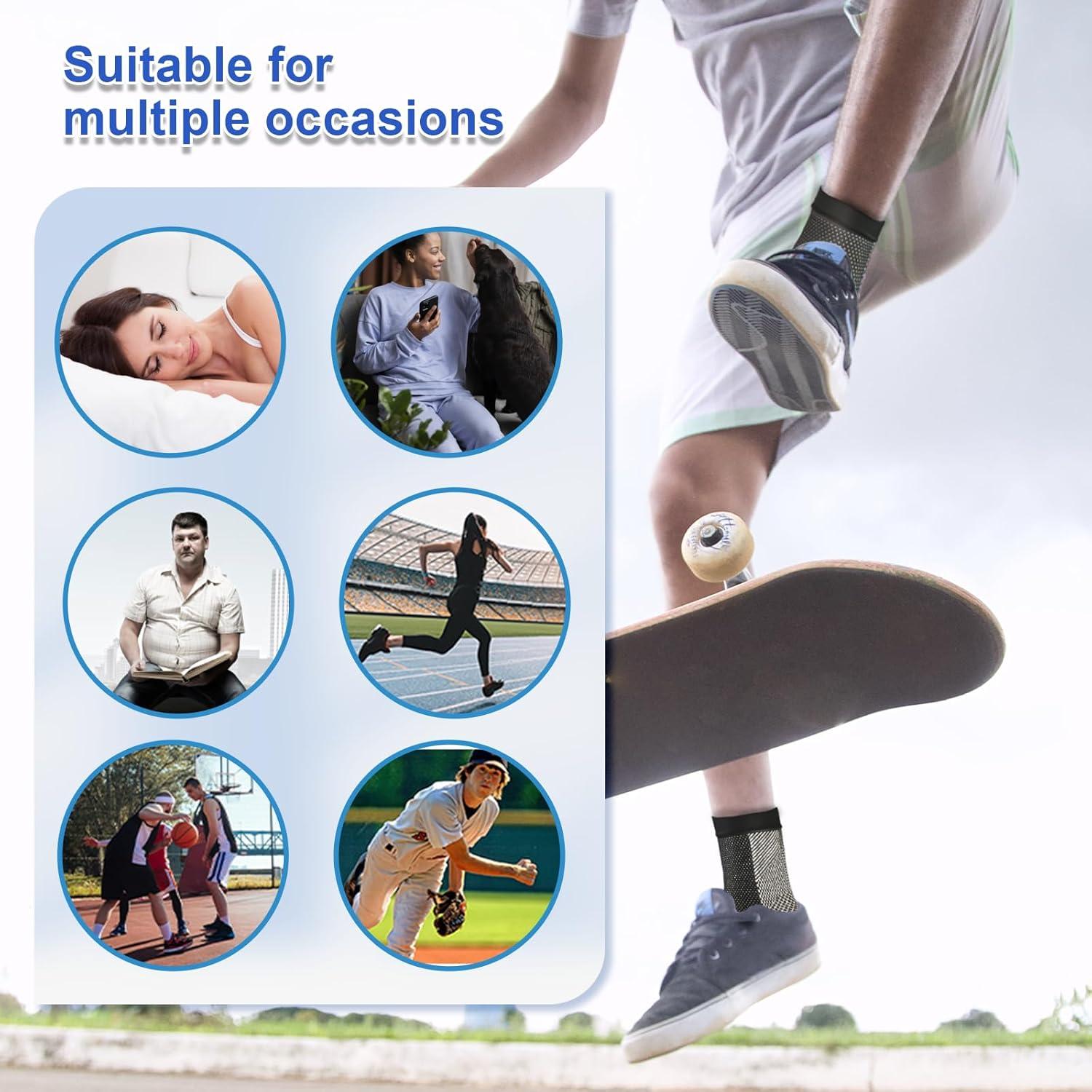 Calcetines de Compresión Vubatin para Neuropatía L/XL Blanco