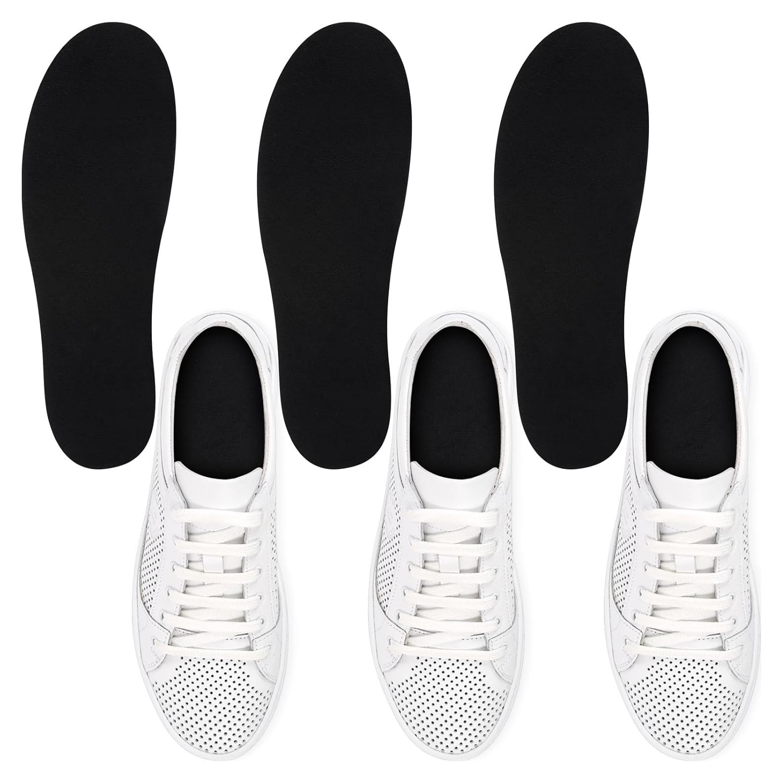 3 Pares de Plantillas Antideslizantes Lavables para Zapatos