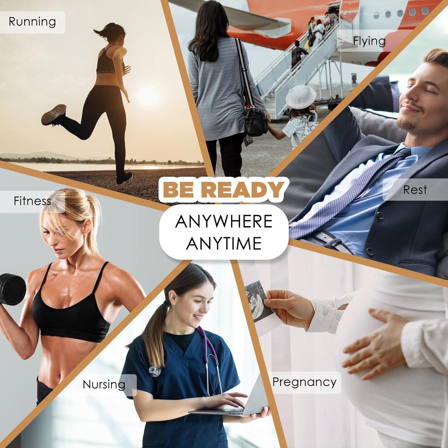 Calcetines de Compresión Abeillo para Mujeres 15-25mmHg