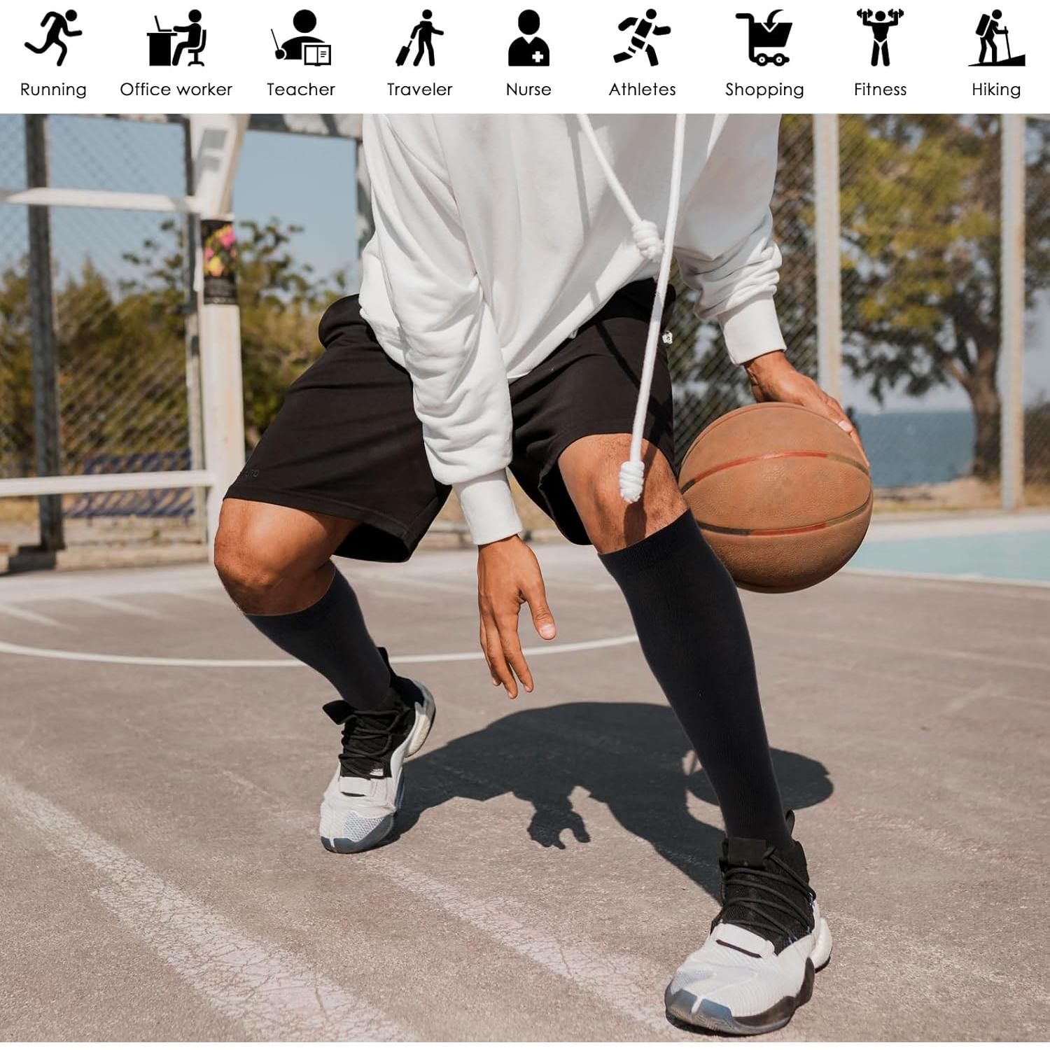 Calcetines de Compresión Abeillo para Mujeres 15-25mmHg