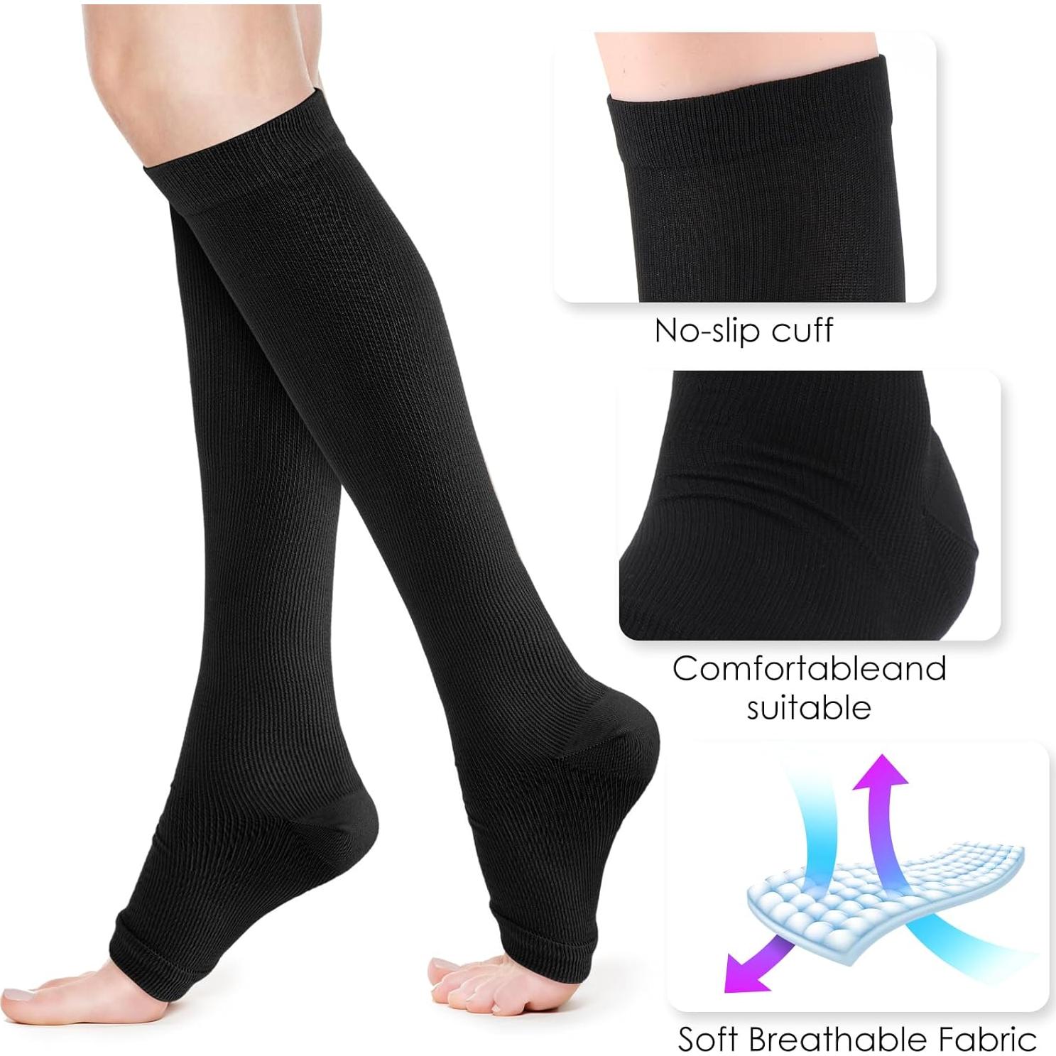 Calcetines de Compresión Abeillo para Mujeres 15-25mmHg