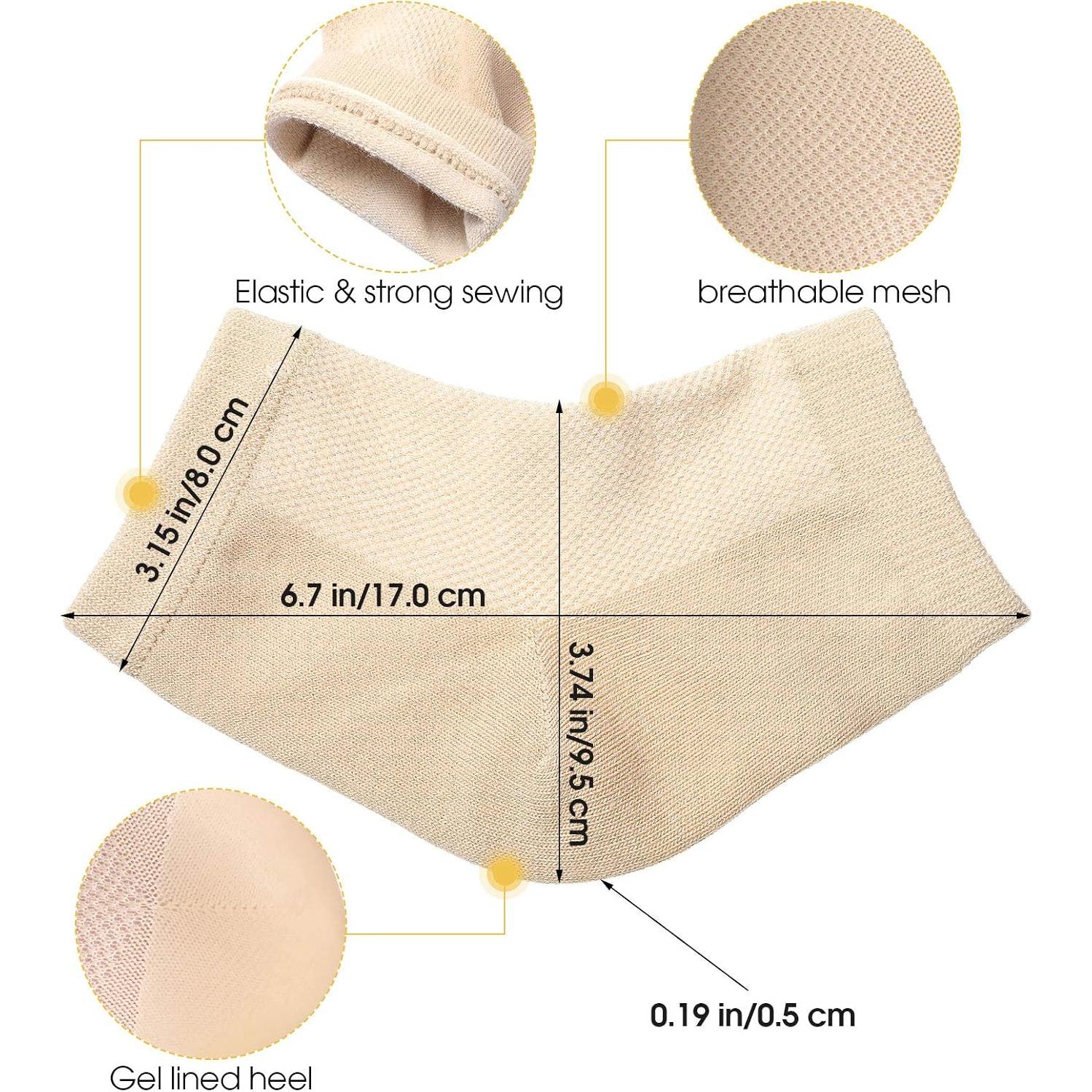 Calcetines Hidratantes de Gel JaGely 7 Pares Reutilizables