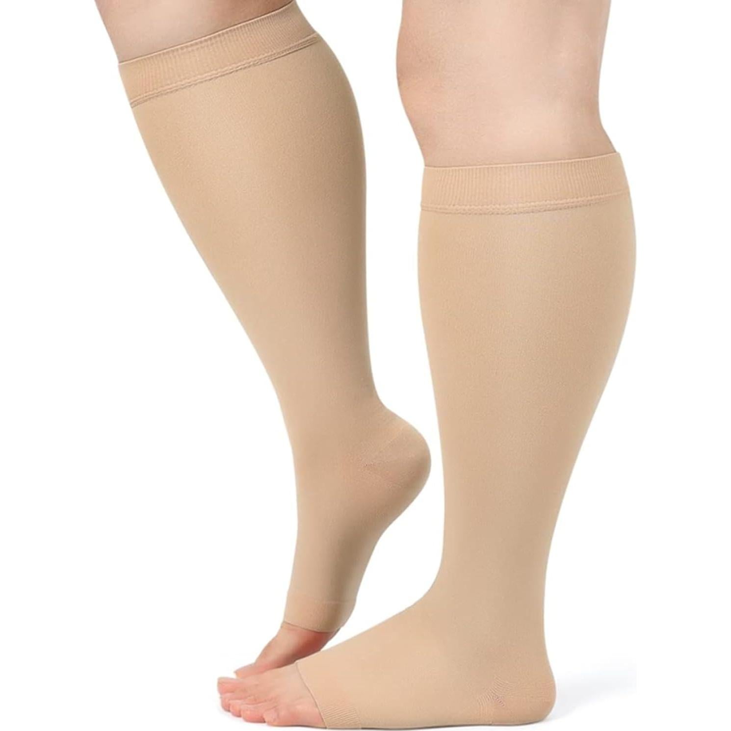 Calcetines de Compresión AKSO MEDICOS 20-30 mmHg Talla 4XL Beige