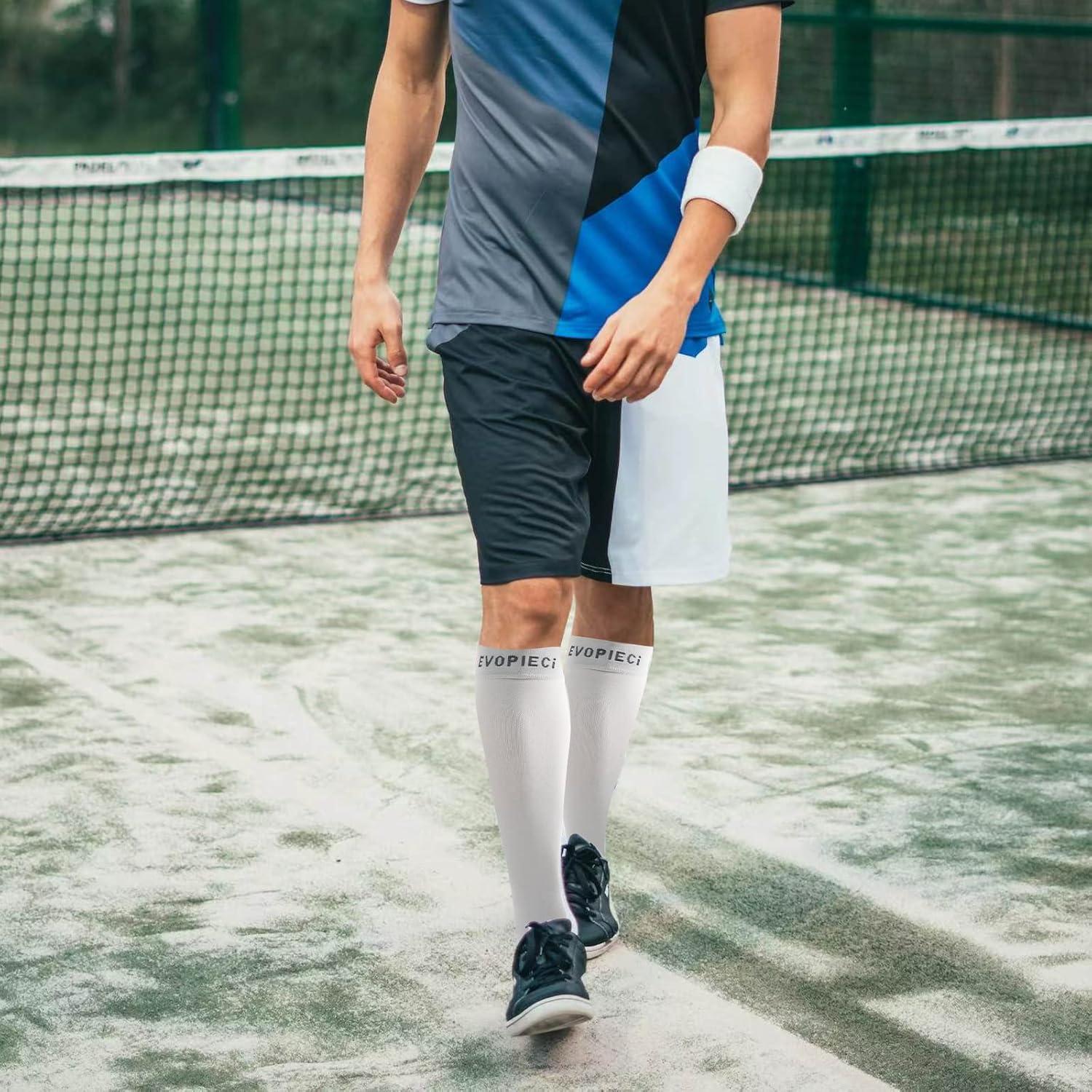 Calcetines de Compresión Abiertos EVOPLECI 15-20mmHg Gris TALL-M