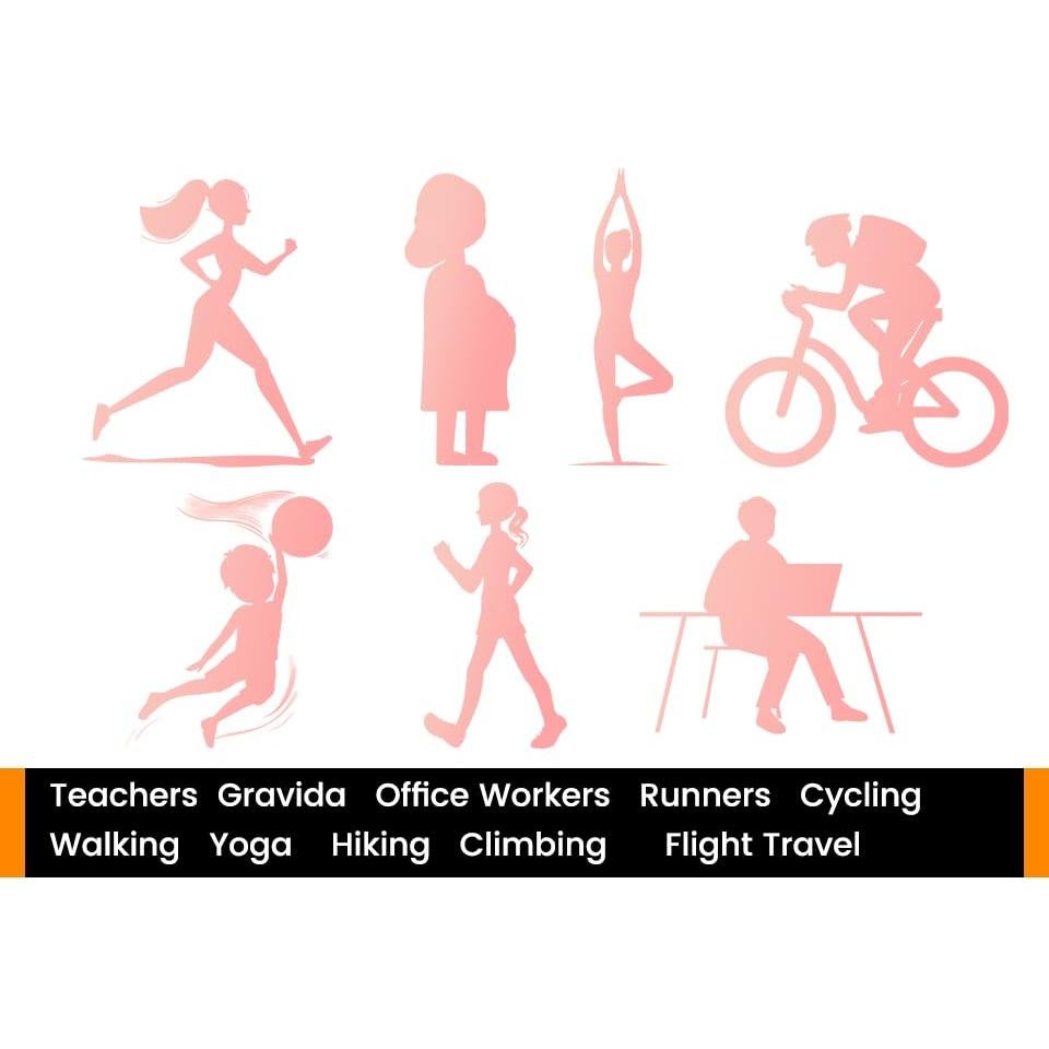 Calcetines de Compresión Abiertos EVOPLECI 15-20mmHg Gris TALL-M