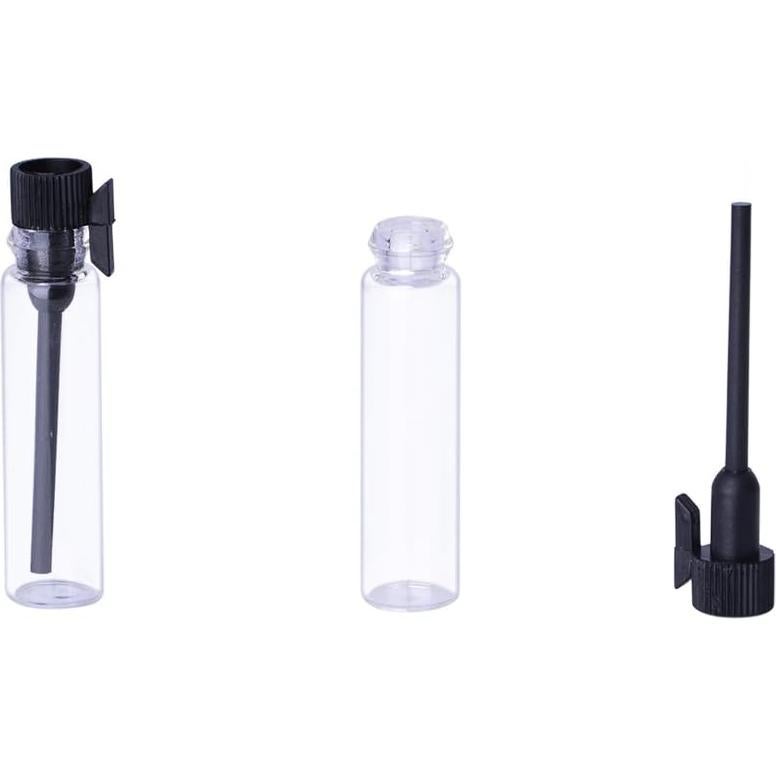 Frascos de Vidrio Vacíos Enslz 100Pcs 2ml para Perfume