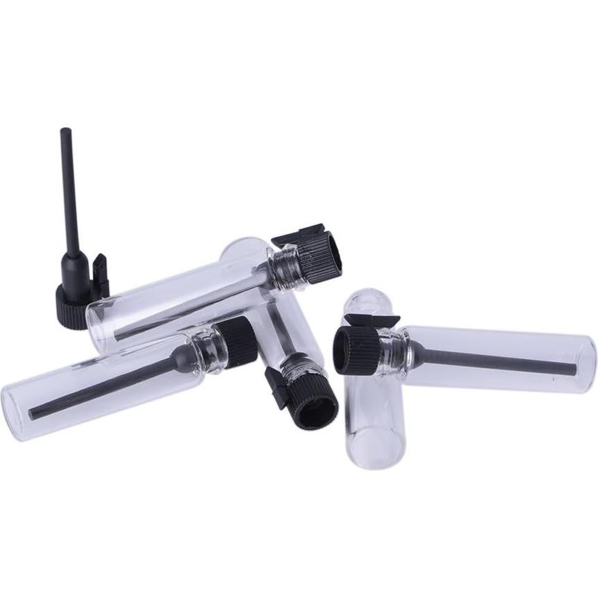 Frascos de Vidrio Vacíos Enslz 100Pcs 2ml para Perfume