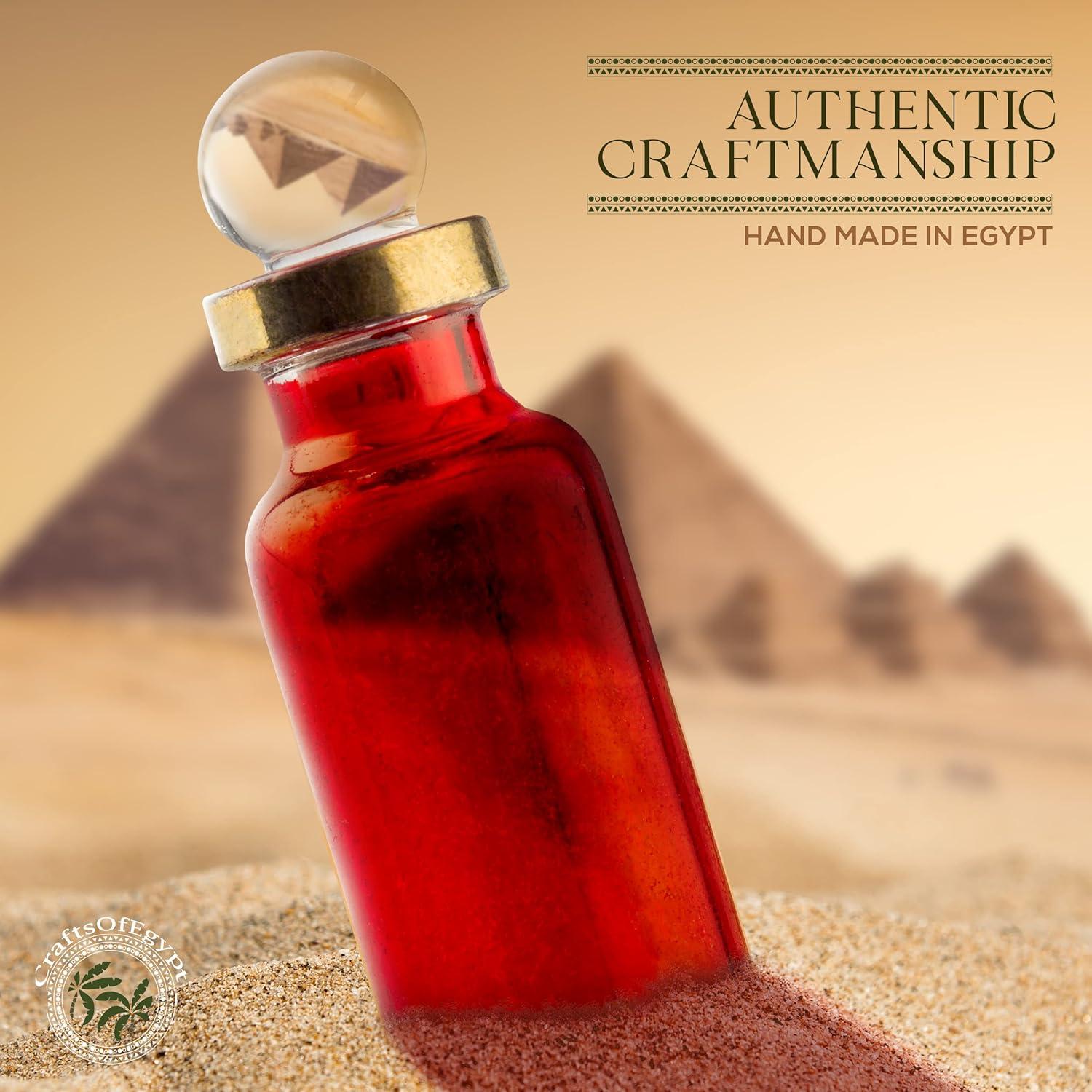 Set de 30 Botellas de Perfume Egipcias de Vidrio 5ml