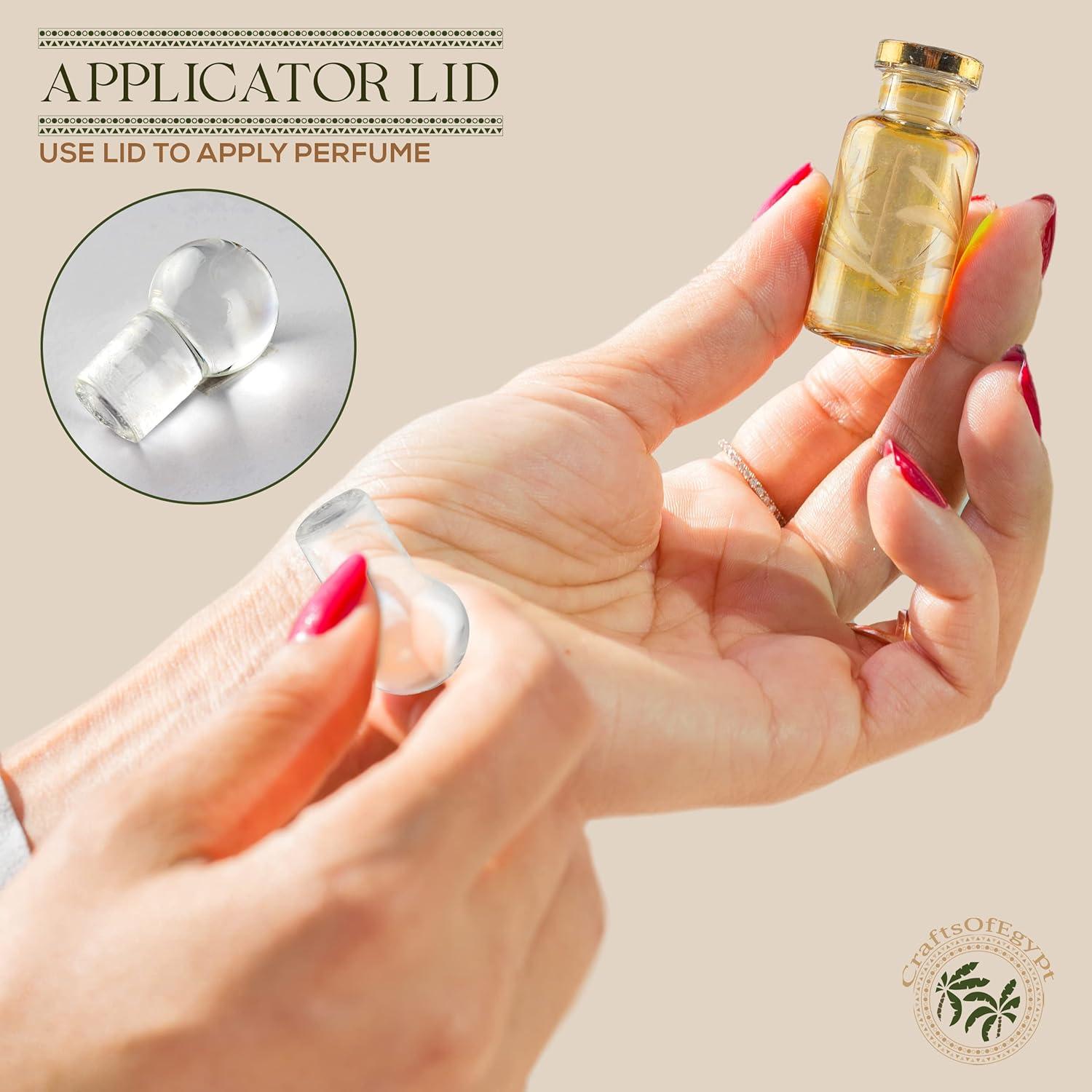 Set de 30 Botellas de Perfume Egipcias de Vidrio 5ml