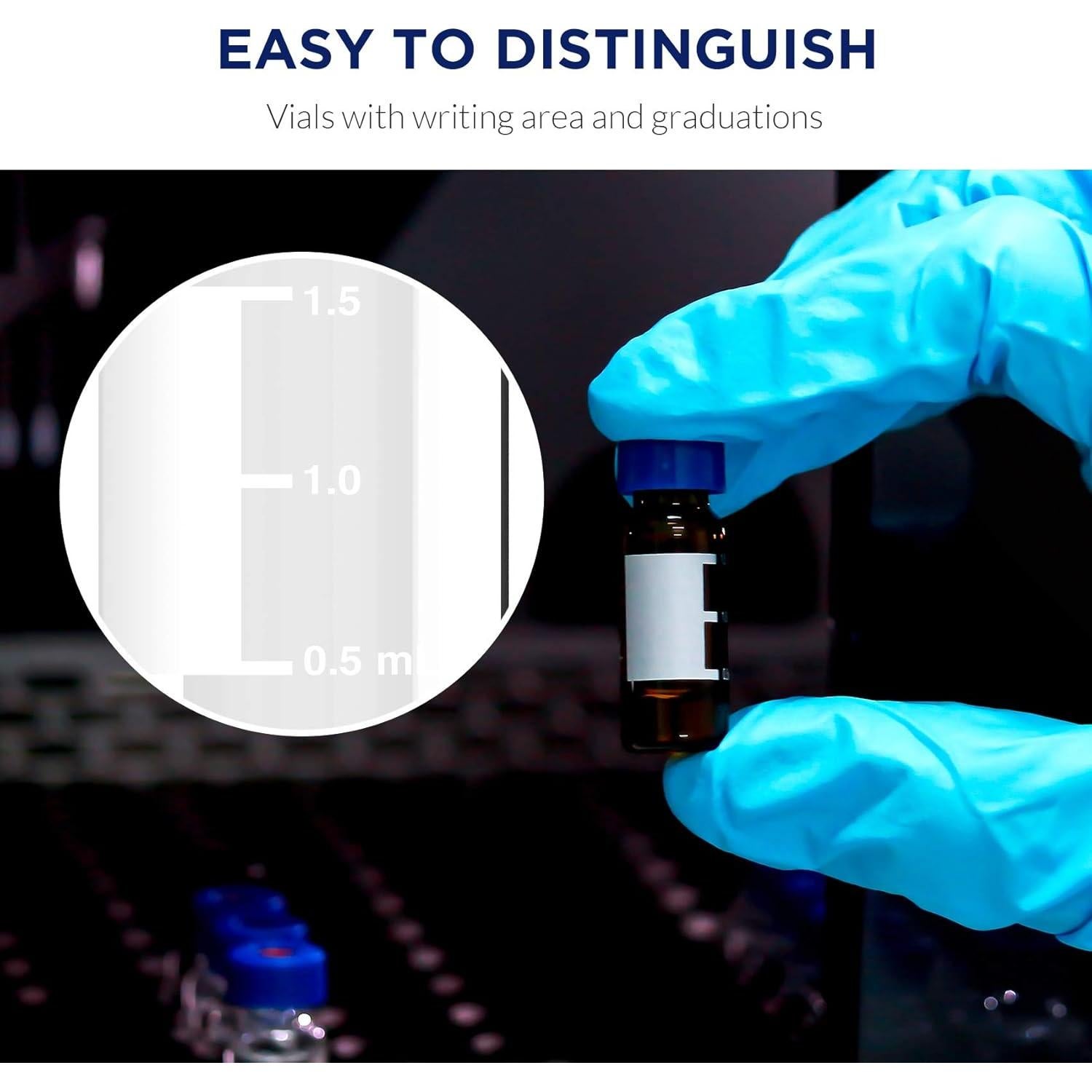 Frascos de muestreo 2 ml Alberts Filter, 100 piezas HPLC