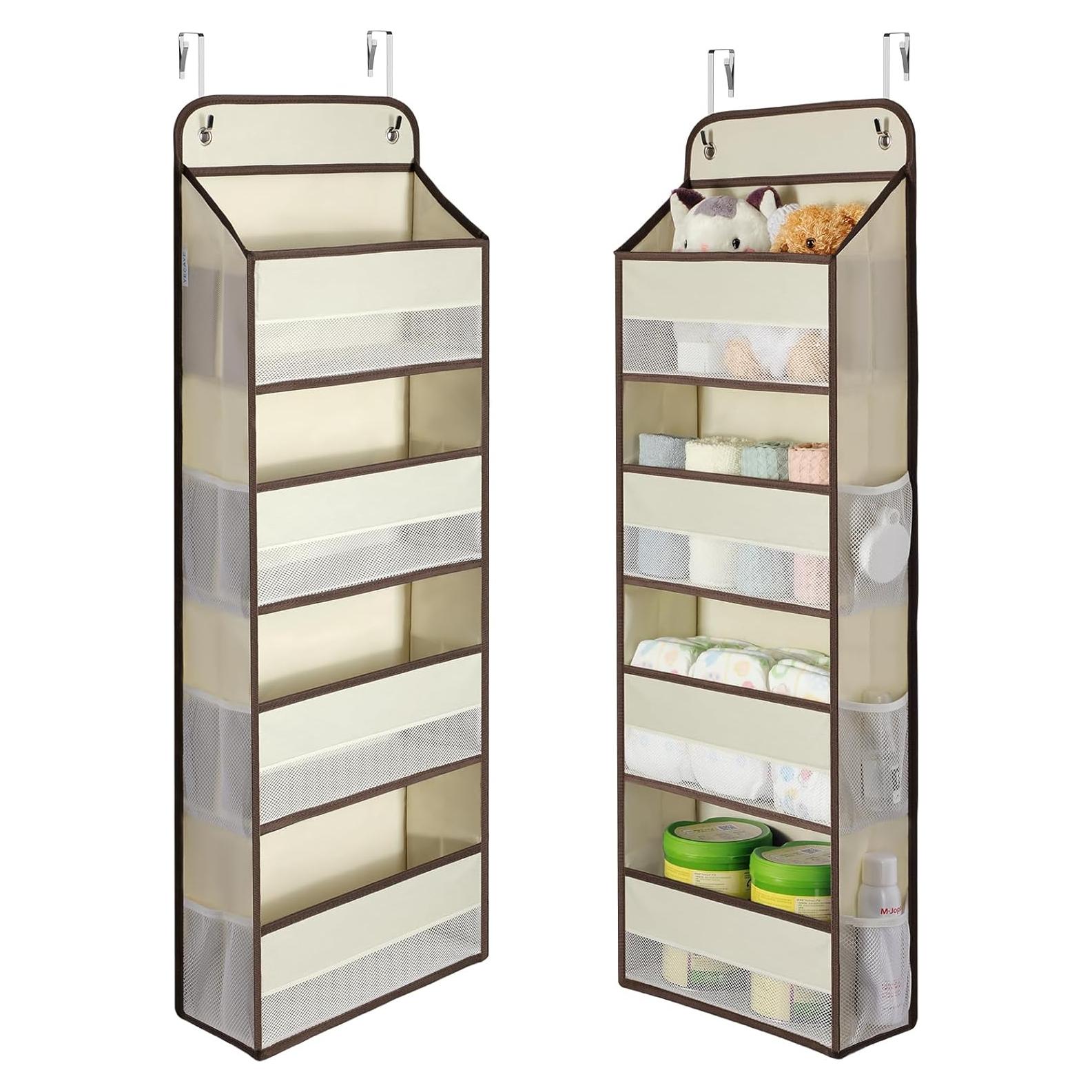 Organizador Colgante Yecaye Beige 4 Niveles 15.9 kg para Bebés