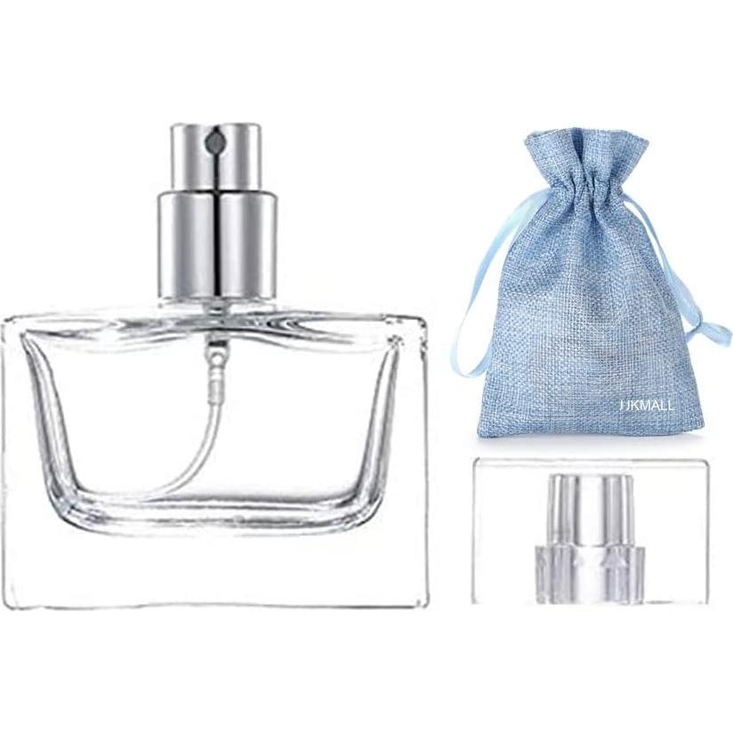 Botella de Perfume Refillable JJKMALL 30ml Vidrio con Accesorios