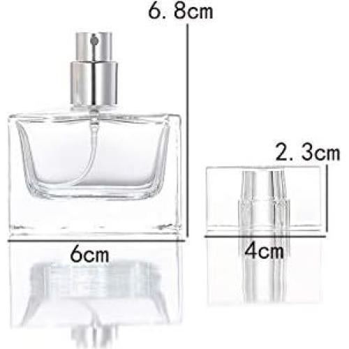 Botella de Perfume Refillable JJKMALL 30ml Vidrio con Accesorios