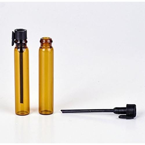 Botellas de Muestra de Perfume Enslz 100 Piezas 2ml Vidrio Ámbar