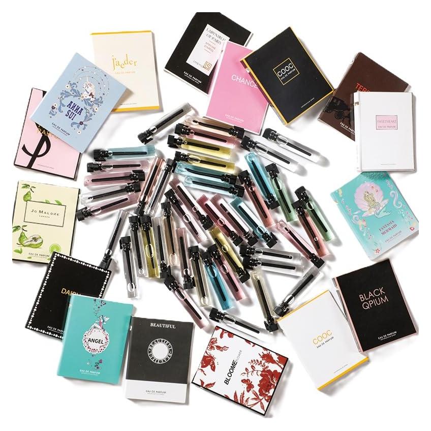 Juego de Muestras de Fragancias para Mujeres - 12 Viales de Perfume