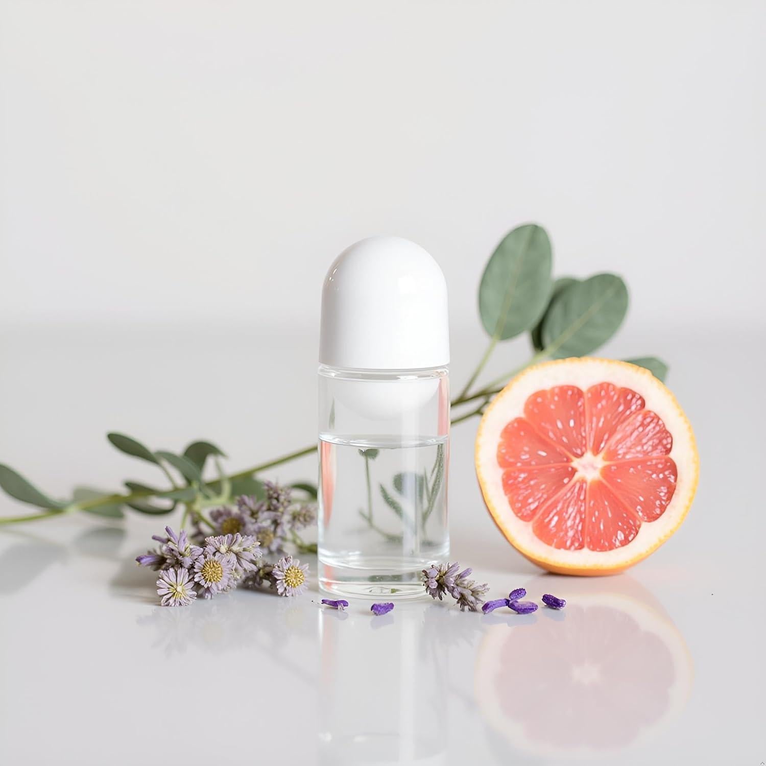 Botella Rodante de Vidrio 50ml PurYupearl a Prueba de Fugas