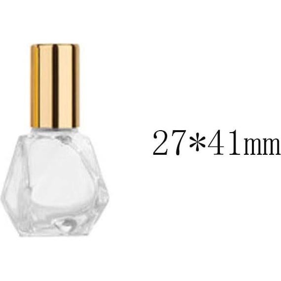 ConStore 10 Botellas de Rodillo de Vidrio 8ml Transparente