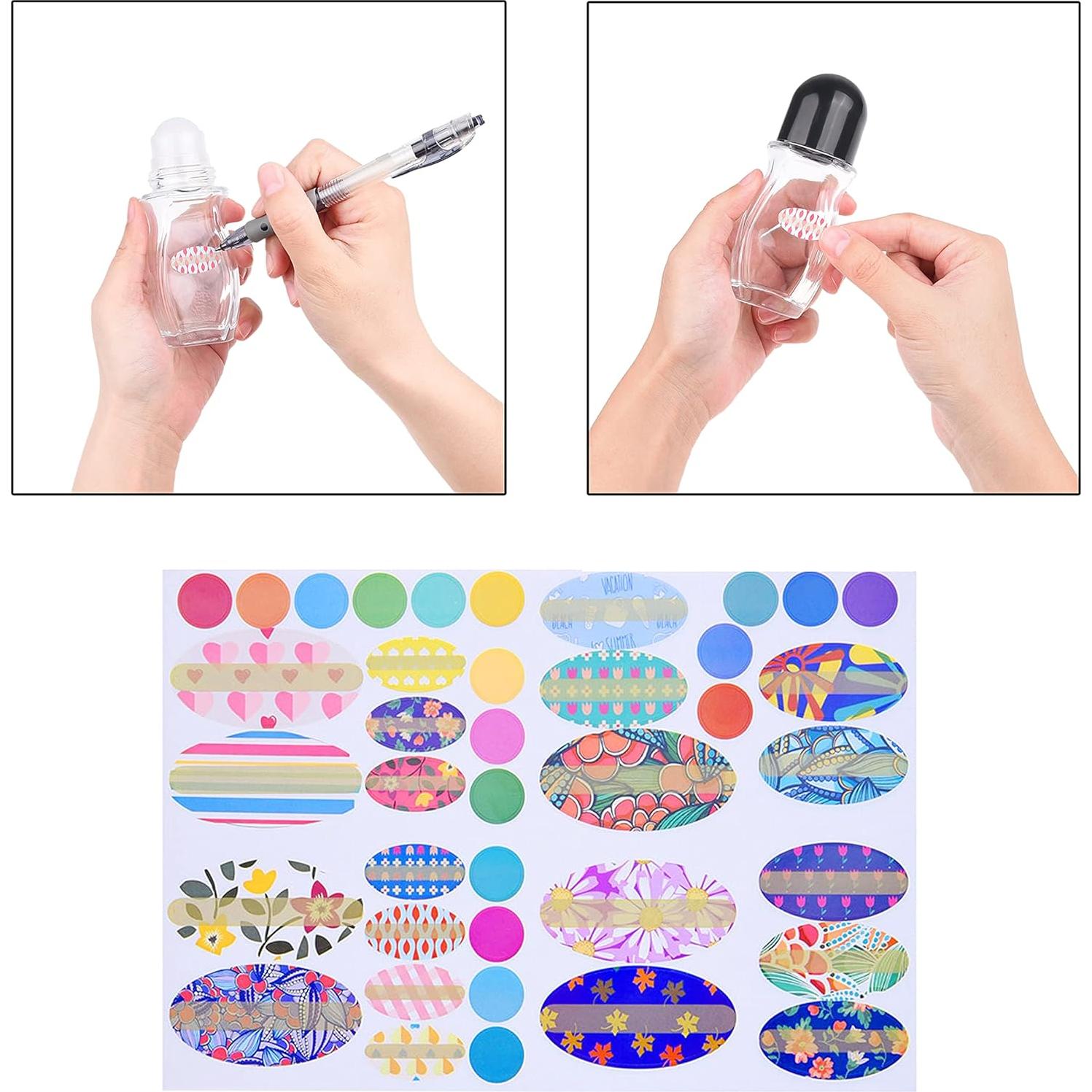 4 Botellas de Vidrio Recargables para Desodorante 50ml Kare & Kind