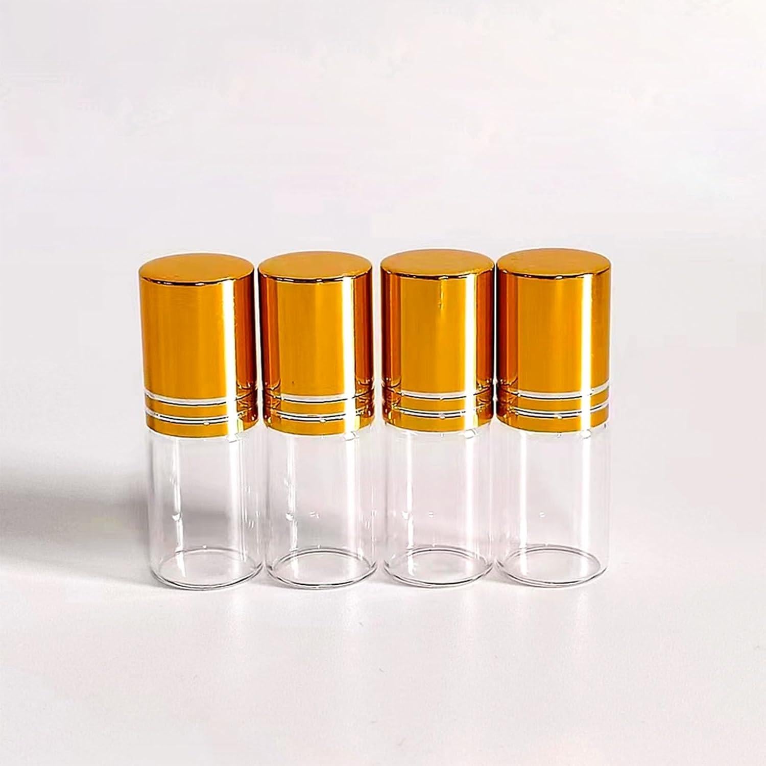 50 Botellas Roller de Vidrio 3ml PYAWI con Accesorios