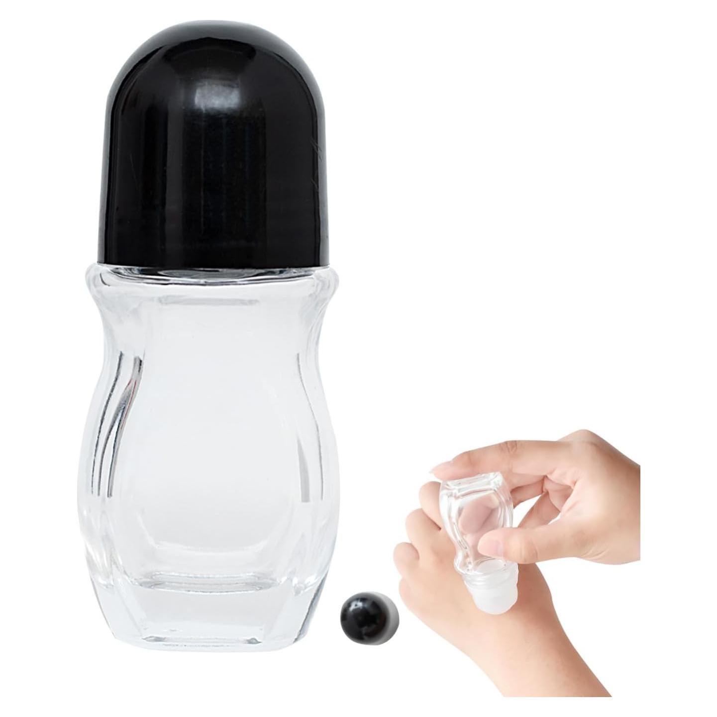 Botella de Rodillo de Vidrio Eoglirie 30ml a Prueba de Fugas