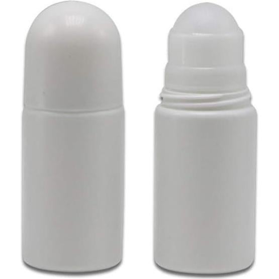 6 Botellas Vacías Reutilizables 50ml con Rodillo lasenersm