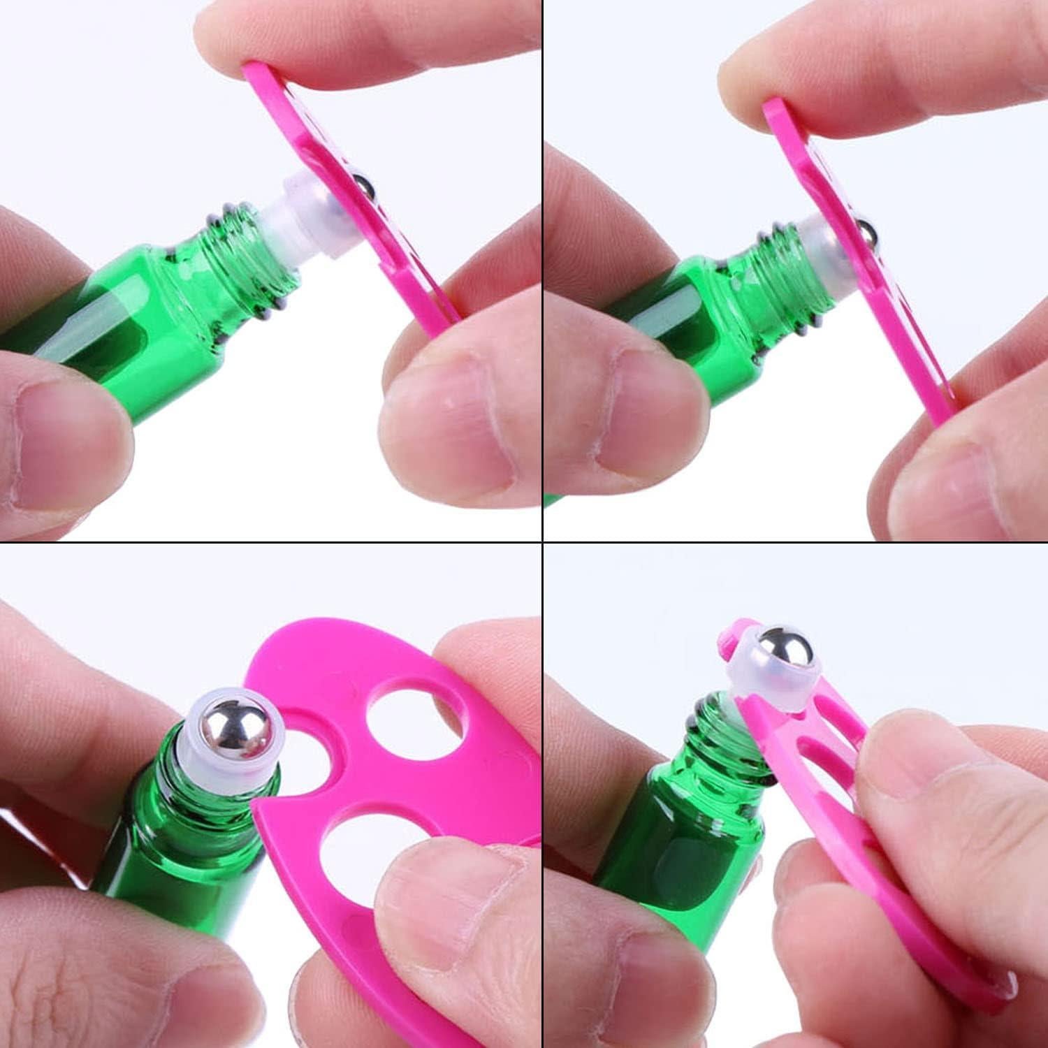 Pack 100 Botellas de Rodillo 5ml MaxMau para Aceites Esenciales