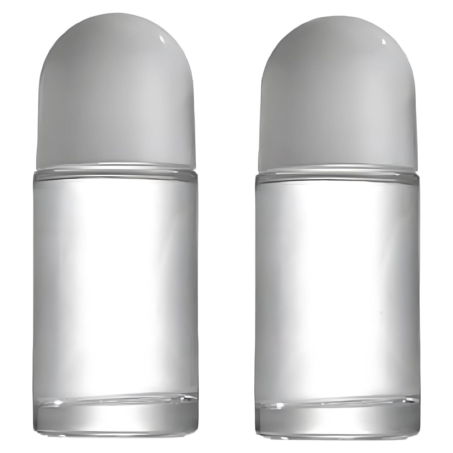 Set de 2 Botellas de Vidrio Roll-On Kryoflare 50ML Blancas
