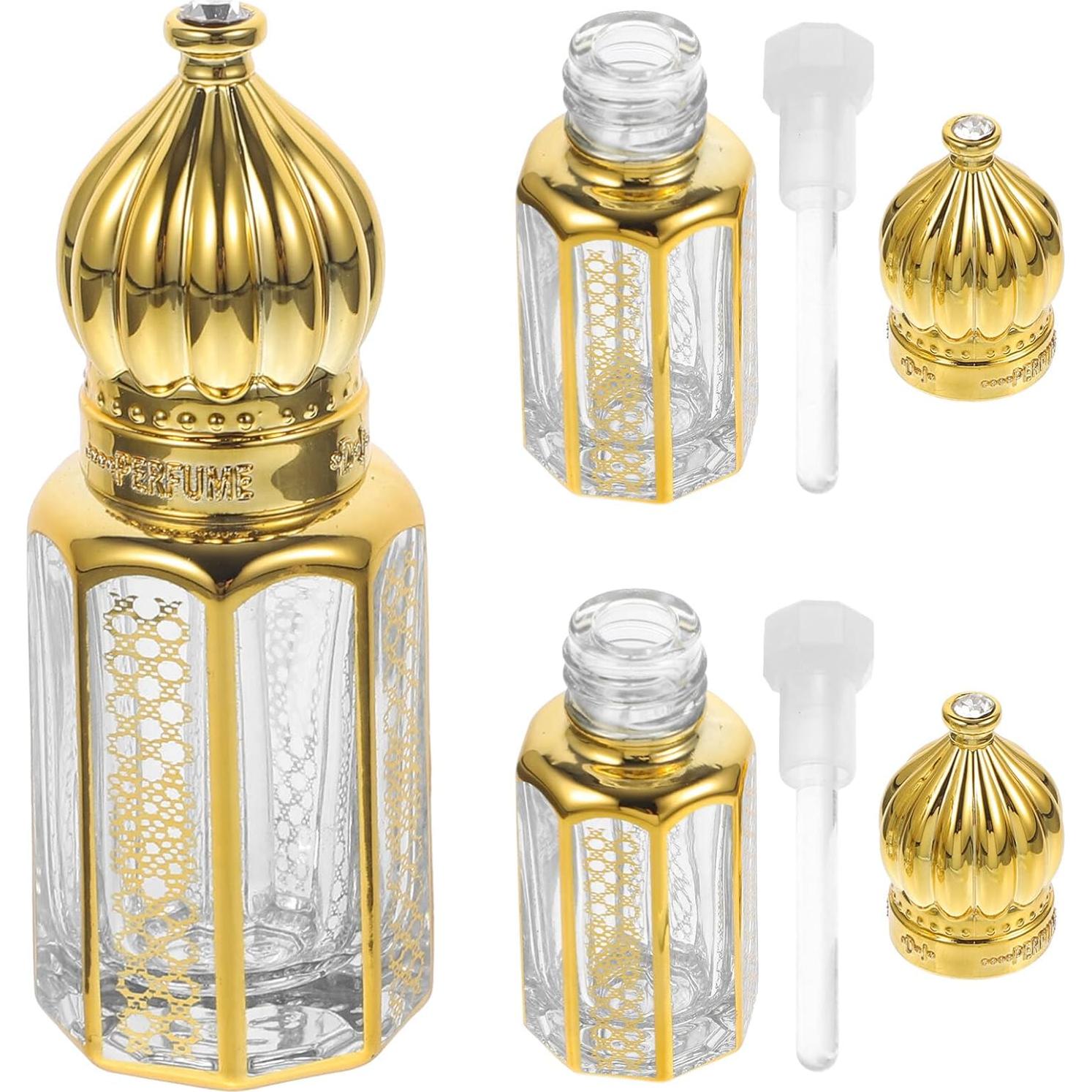 Botellas de Vidrio de Rodillo FRCOLOR 6ml para Aceite Esencial