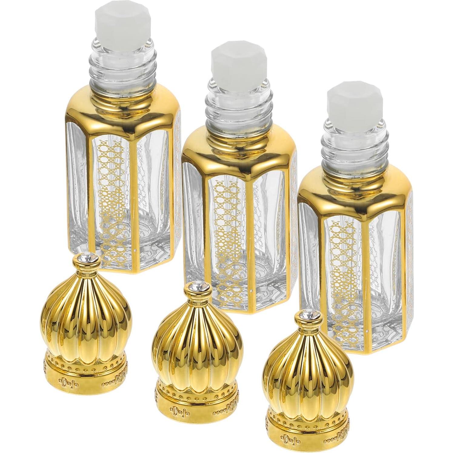 Botellas de Vidrio de Rodillo FRCOLOR 6ml para Aceite Esencial