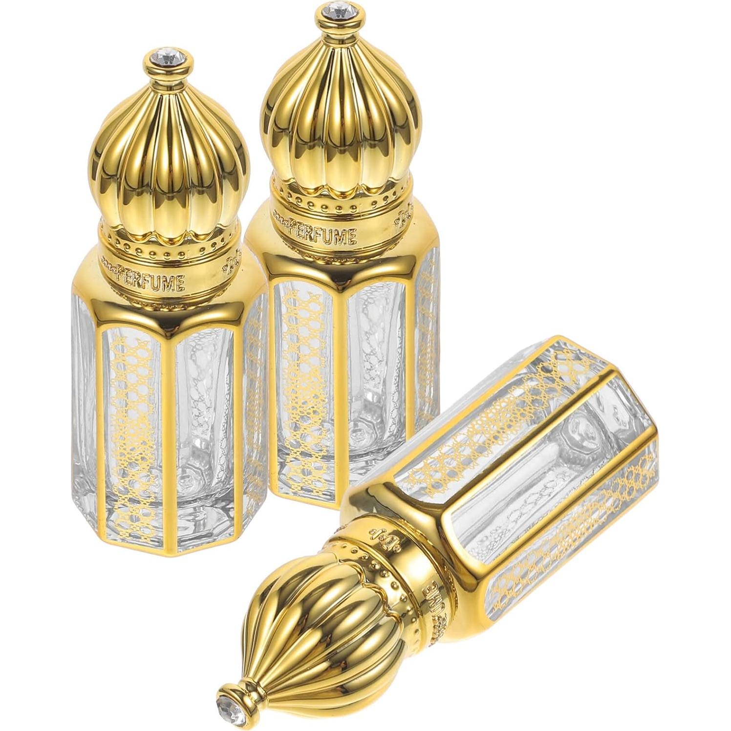 Botellas de Vidrio de Rodillo FRCOLOR 6ml para Aceite Esencial