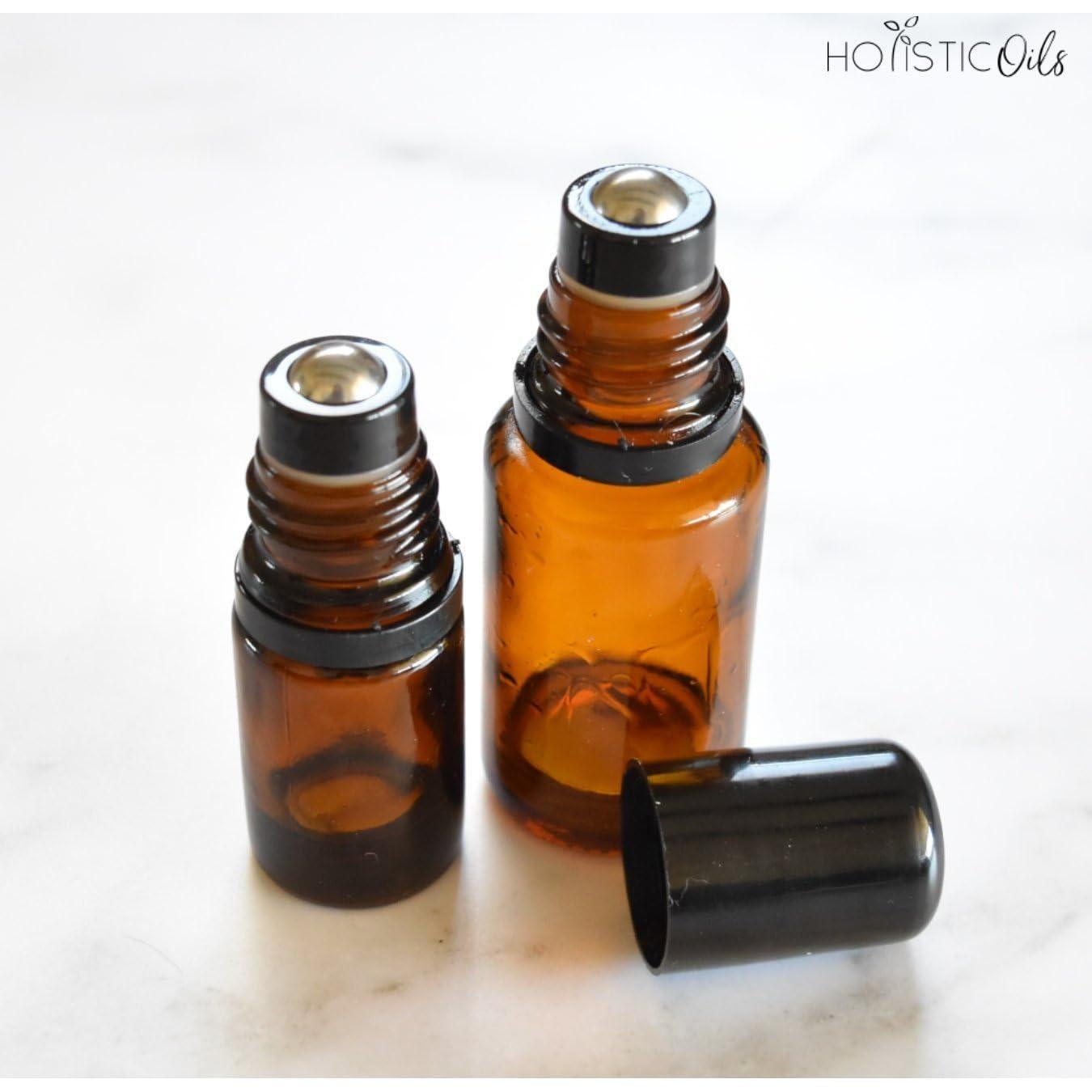 Tops de Rodillo de Acero Inoxidable Holistic Oils - Paquete de 12