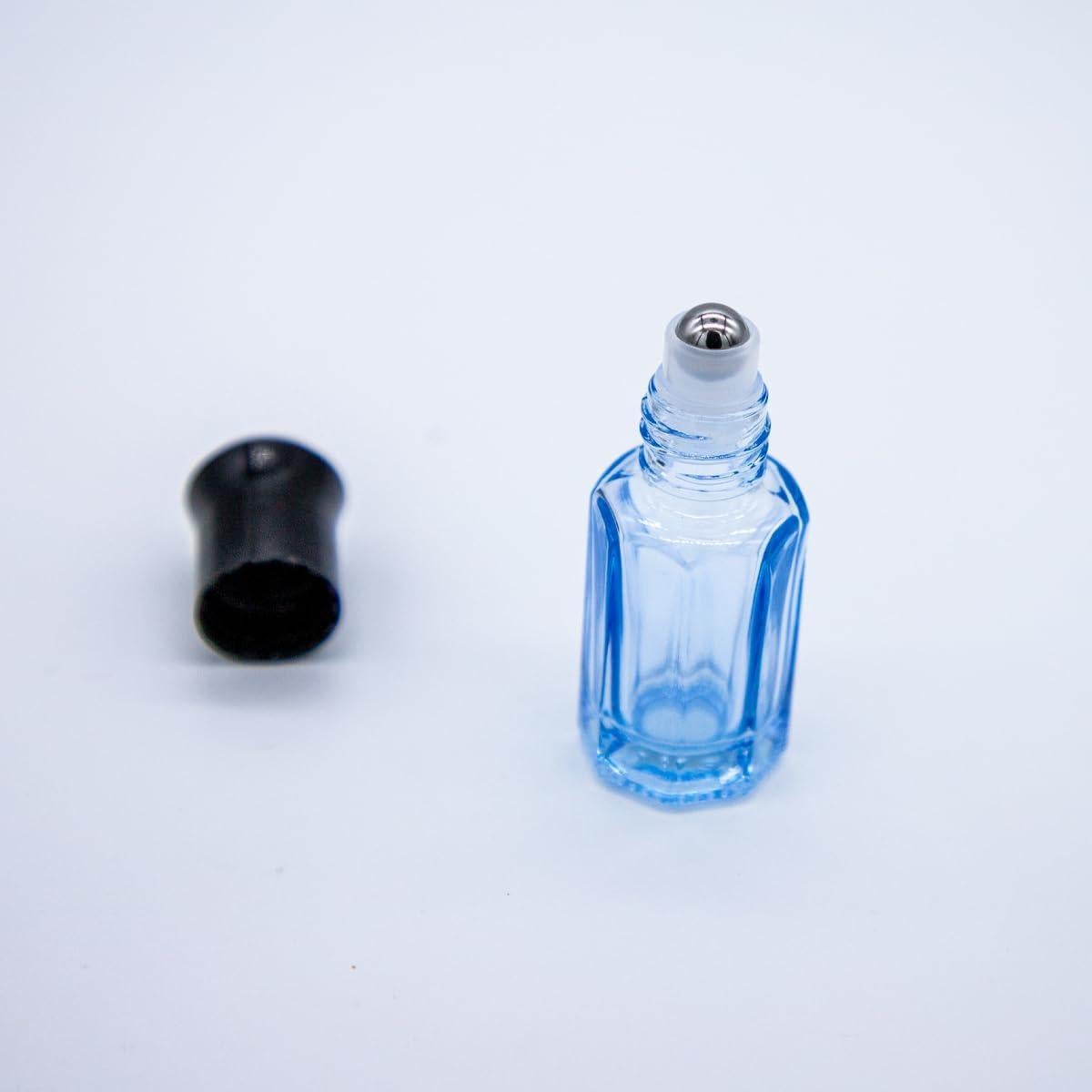 10 Botellas de Rodillo 6ml Tutuxio Vidrio Colores Múltiples