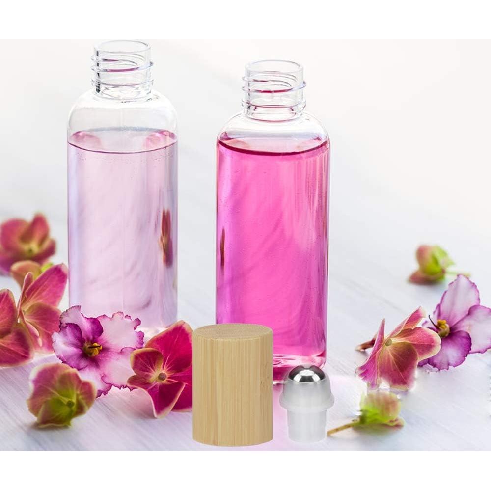 Botellas de vidrio recargables CREATIEE 15ml con rodillo - 12Pcs