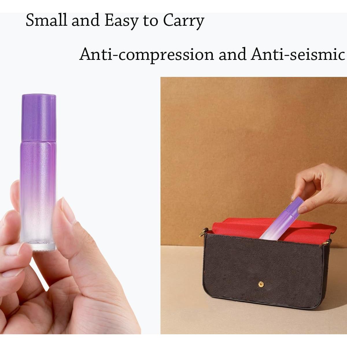 Set de 10 Botellas de Aceite Esencial Roll-on 10ml Rowcay