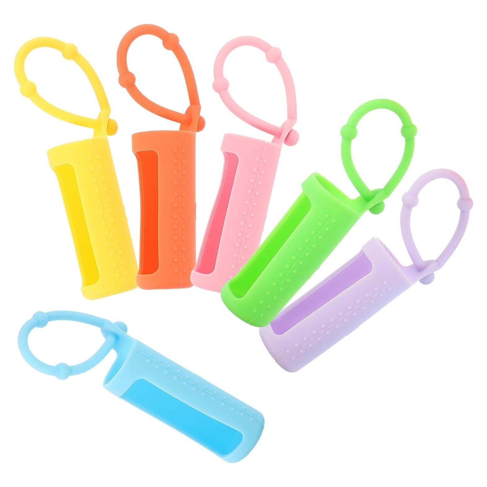 Funda de Silicona para Botellas de Aceite Esencial Artibetter 10ml - Set de 6