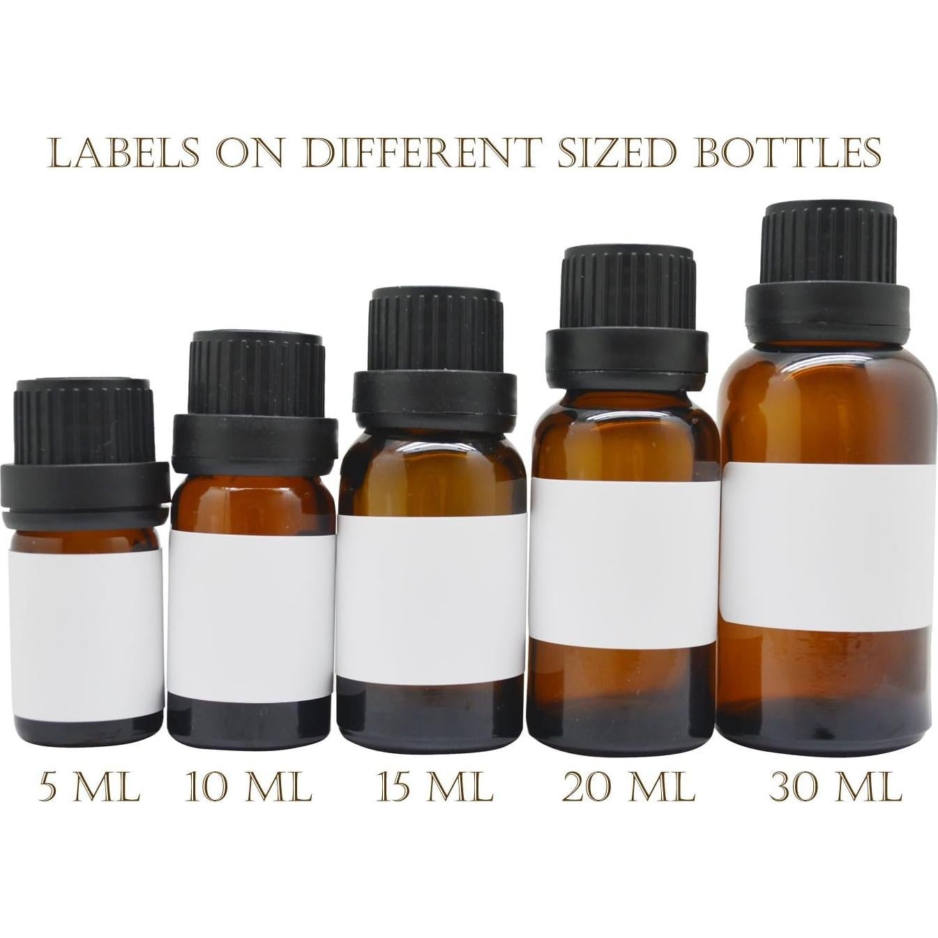 Etiquetas para Aceites Esenciales Mr-Label - 400 Rectángulos y 462 Puntos - A Prueba de Manchas