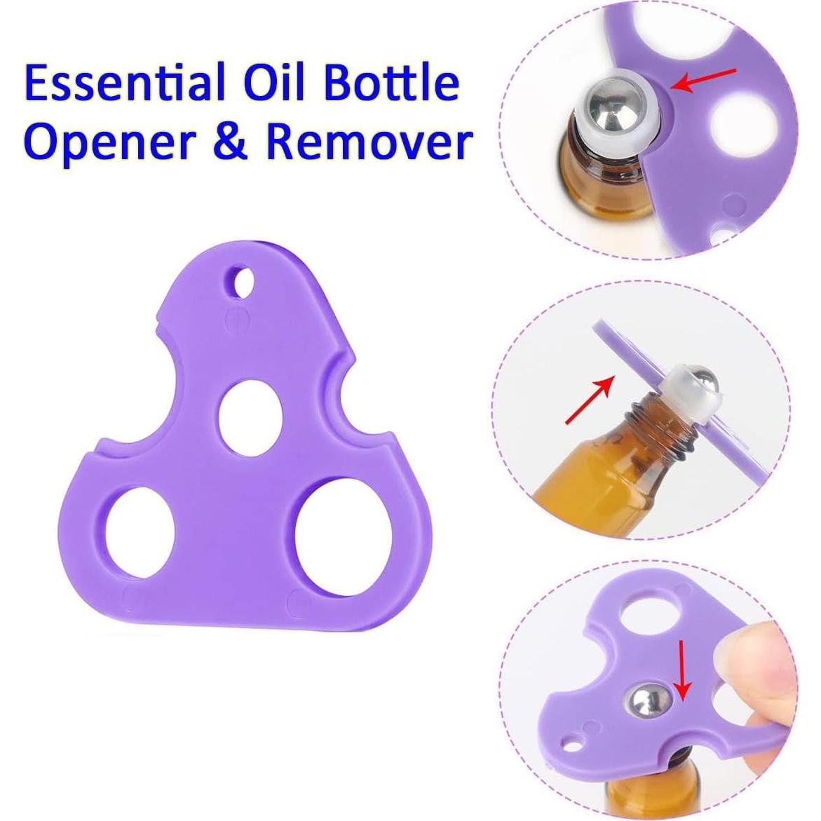 Abridor Universal de Botellas de Aceite Esencial Wopanxye - Paquete de 6