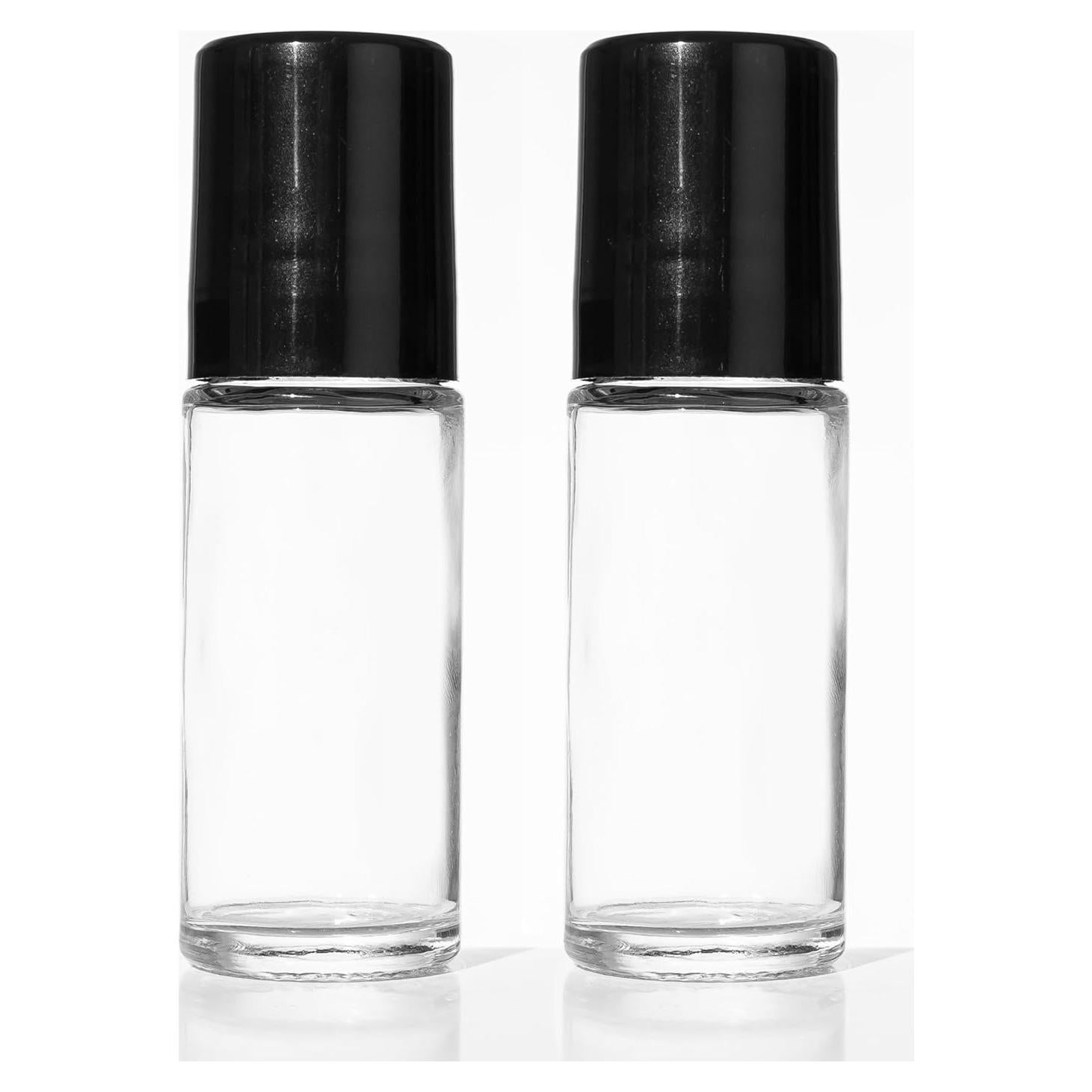 2 Botellas de Rodillo de Vidrio 50ml Genérico para Aceites
