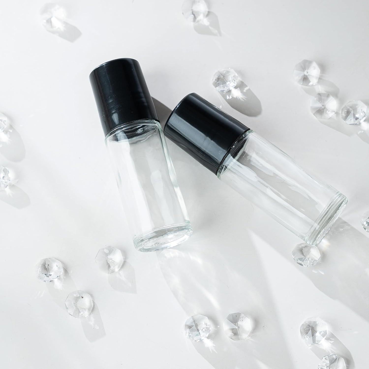 2 Botellas de Rodillo de Vidrio 50ml Genérico para Aceites