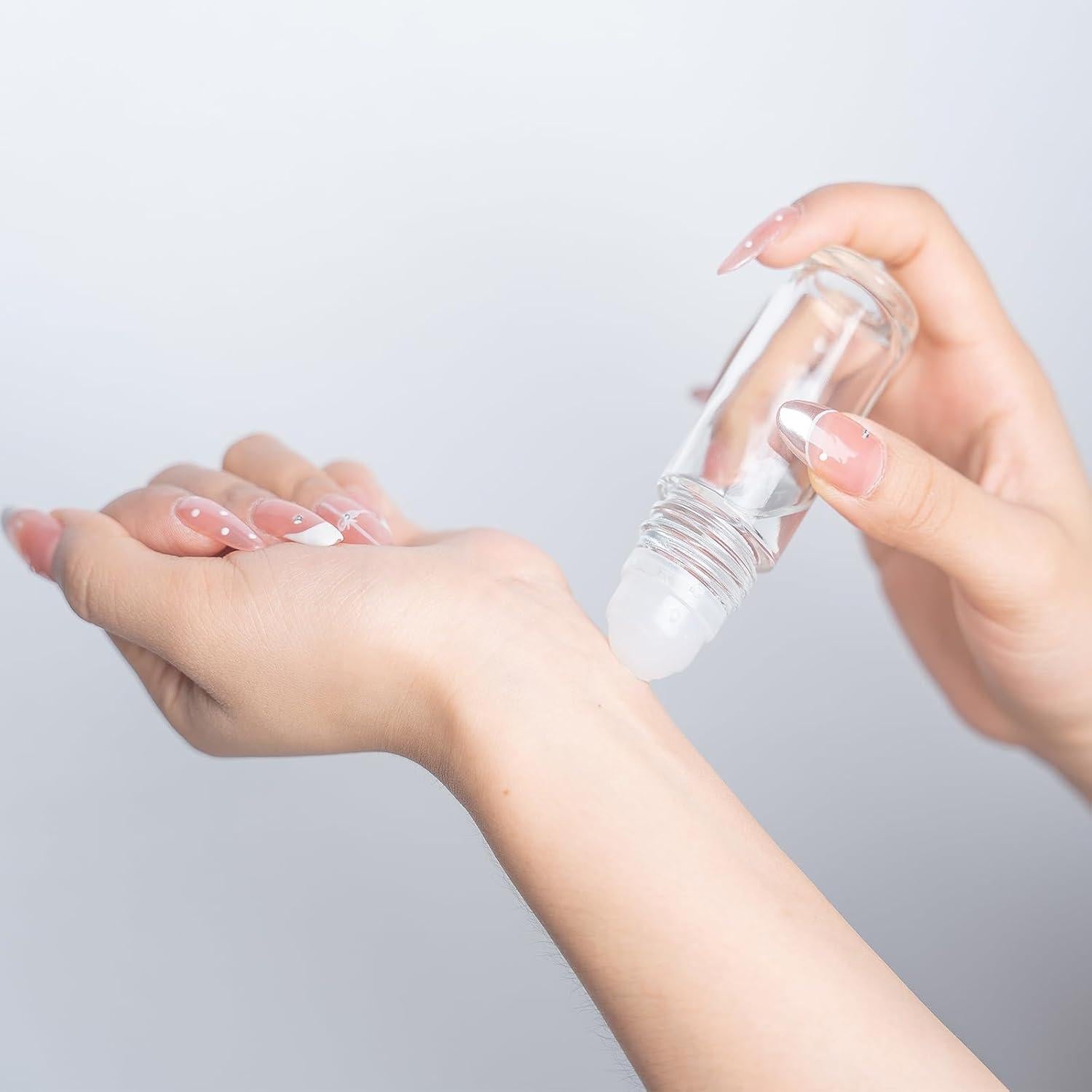 2 Botellas de Rodillo de Vidrio 50ml Genérico para Aceites