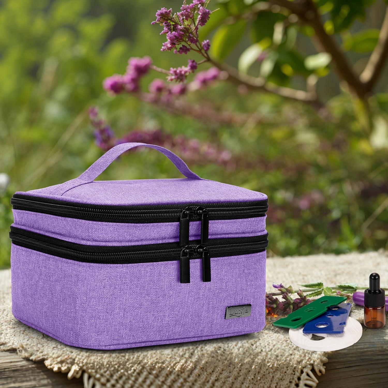 Estuche para Aceites Esenciales LUXJA Lavanda 30 Botellas