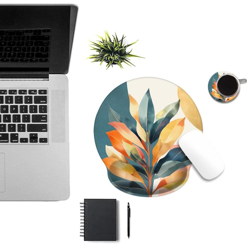 Alfombrilla de Ratón Ergonómica AFUZLE con Soporte de Muñeca