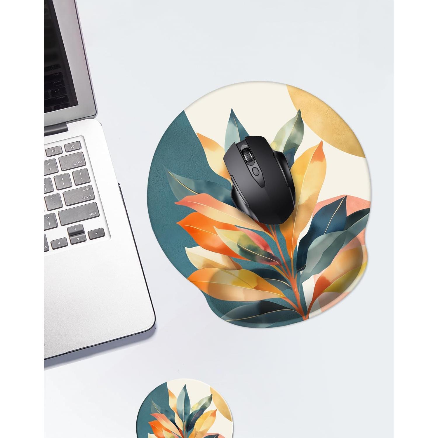 Alfombrilla de Ratón Ergonómica AFUZLE con Soporte de Muñeca