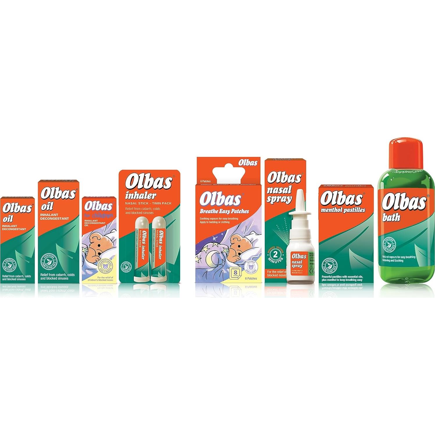 Inhalador Nasal Olbas Twin 2x695mg - Alivio Respiratorio