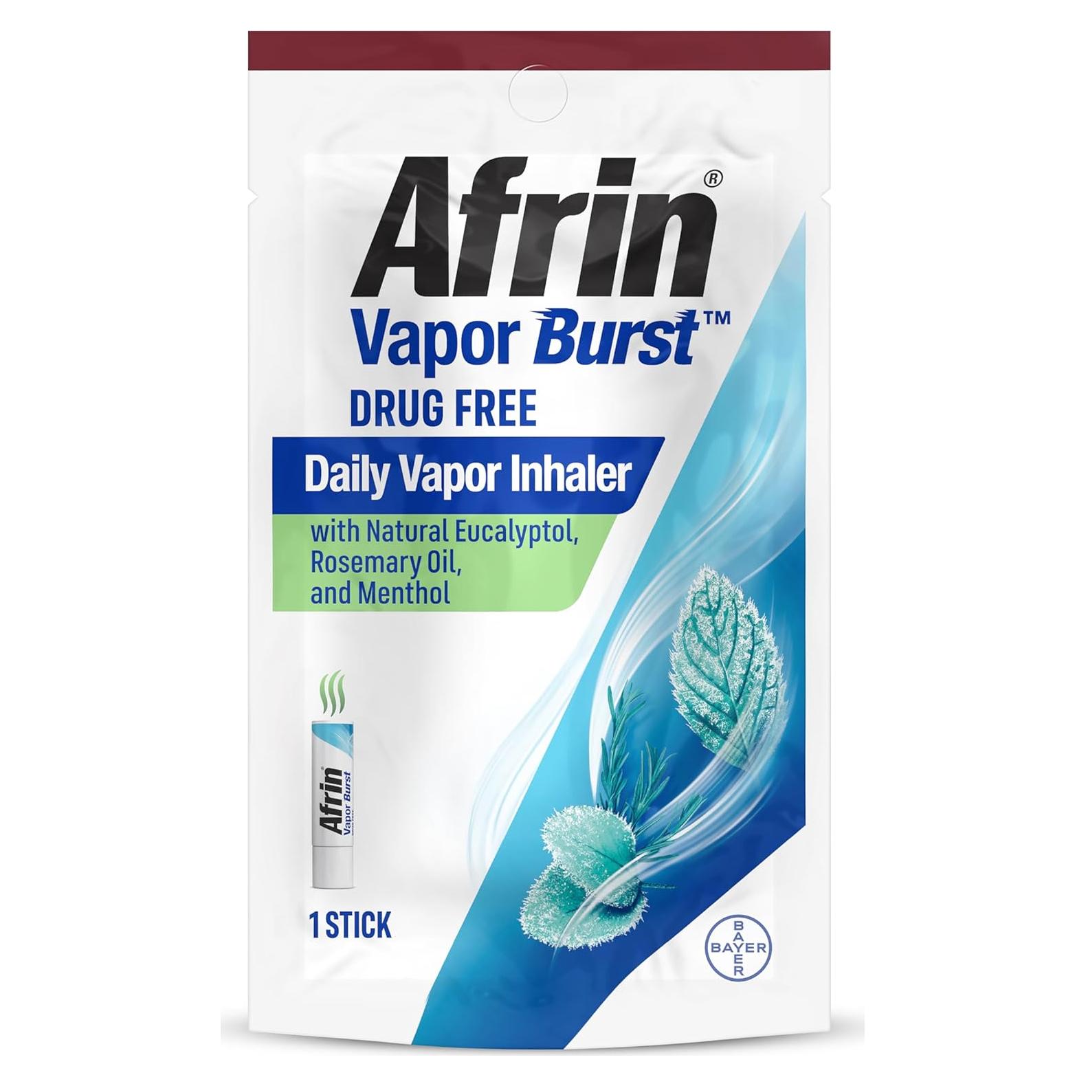Inhalador Afrin Vapor Burst 0.8 mL - Libre de Medicamentos