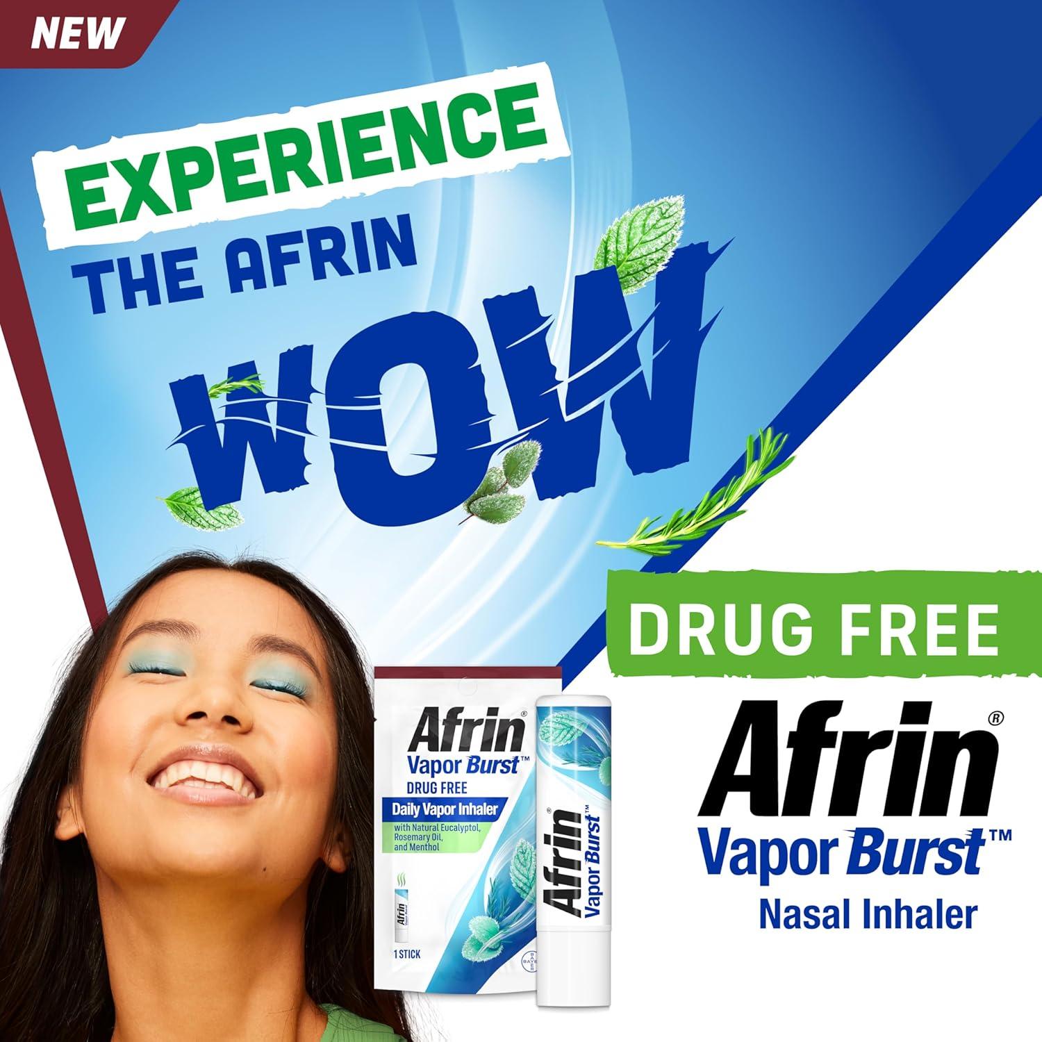 Inhalador Afrin Vapor Burst 0.8 mL - Libre de Medicamentos