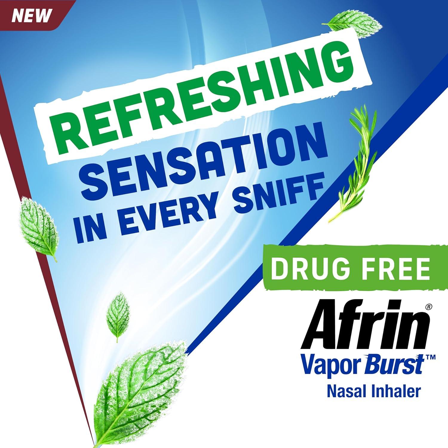 Inhalador Afrin Vapor Burst 0.8 mL - Libre de Medicamentos