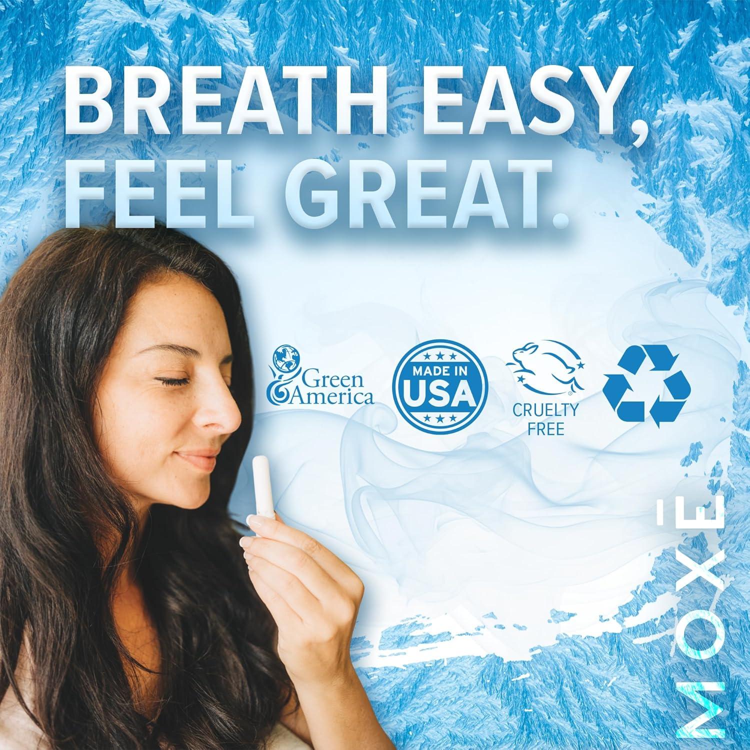 Inhalador Nasal MOXĒ Fuerza Extra - Paquete de 5 Aromas Naturales