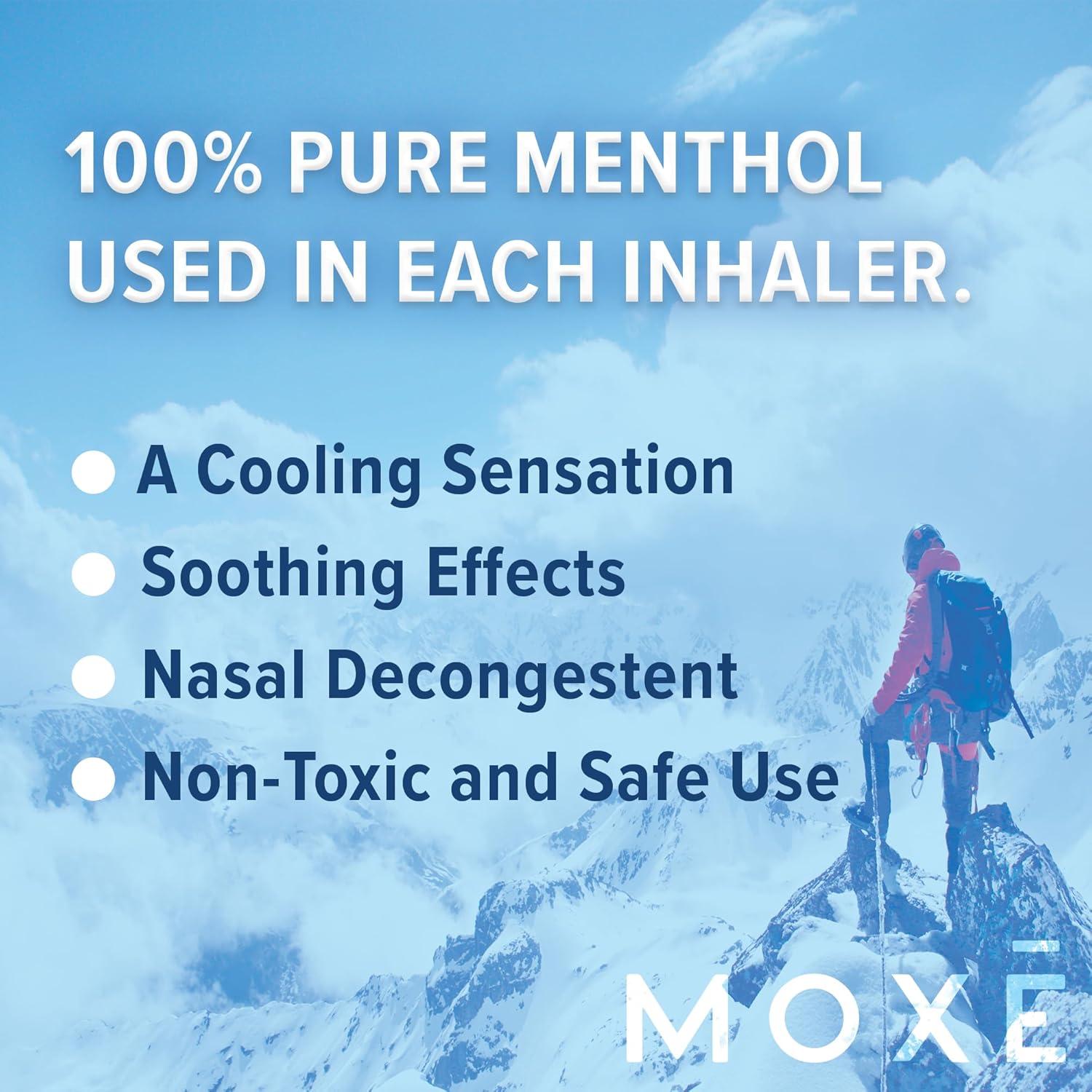 Inhalador Nasal MOXĒ Fuerza Extra - Paquete de 5 Aromas Naturales
