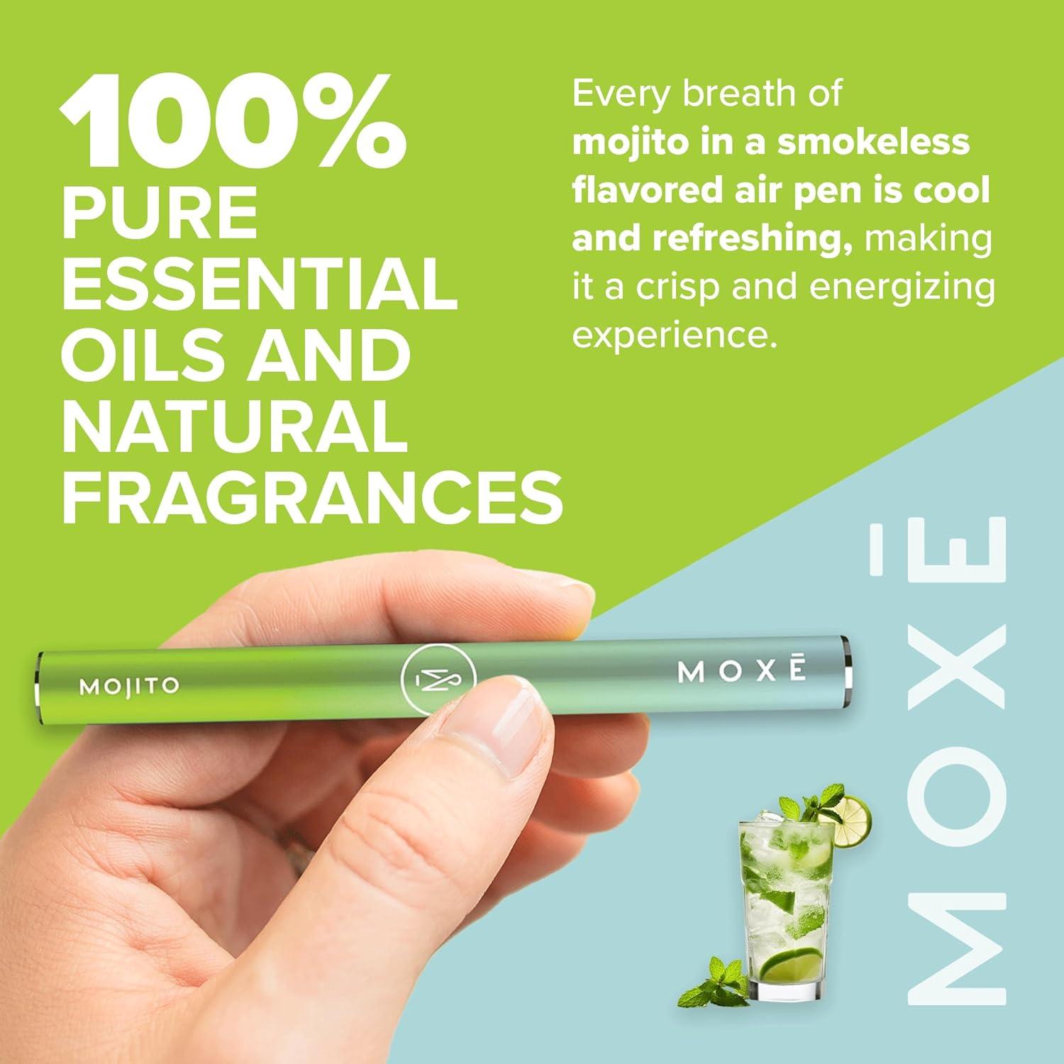 Inhalador de Aire Natural MOXE Mojito | Aromaterapia Portátil